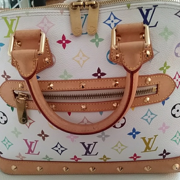~ LOUIS VUITTON ~WHITE~MURAKAMI~ VERY POPULAR STYLE - Picture 7 of 7